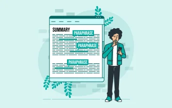 Difference between summarizing and paraphrasing