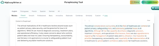 Paste Your Text and Paraphrase